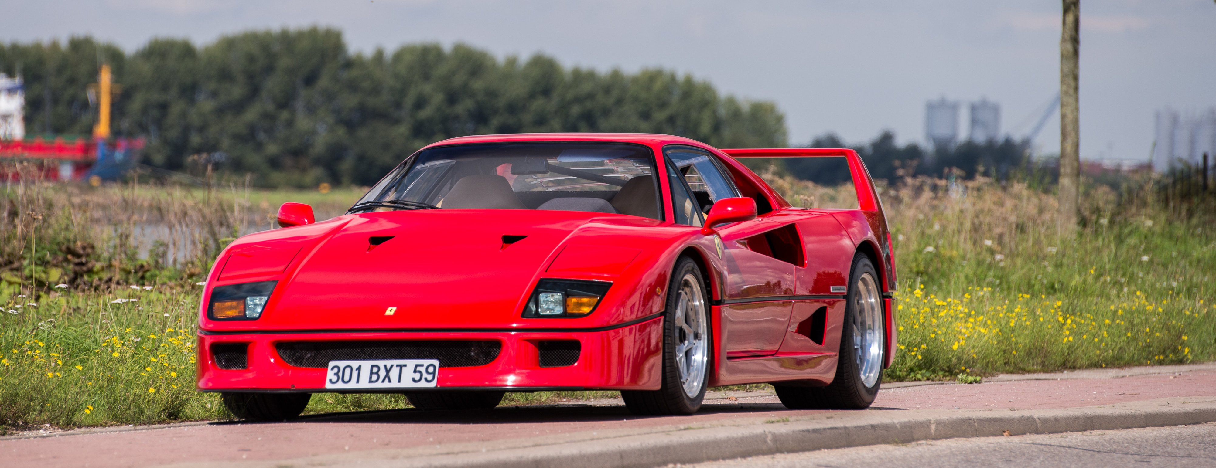 NIGEL MANSELLS FERRARI F40 TAKES POLE POSITION AT BONHAMS €3.8 MILLION BELGIAN SALE cover