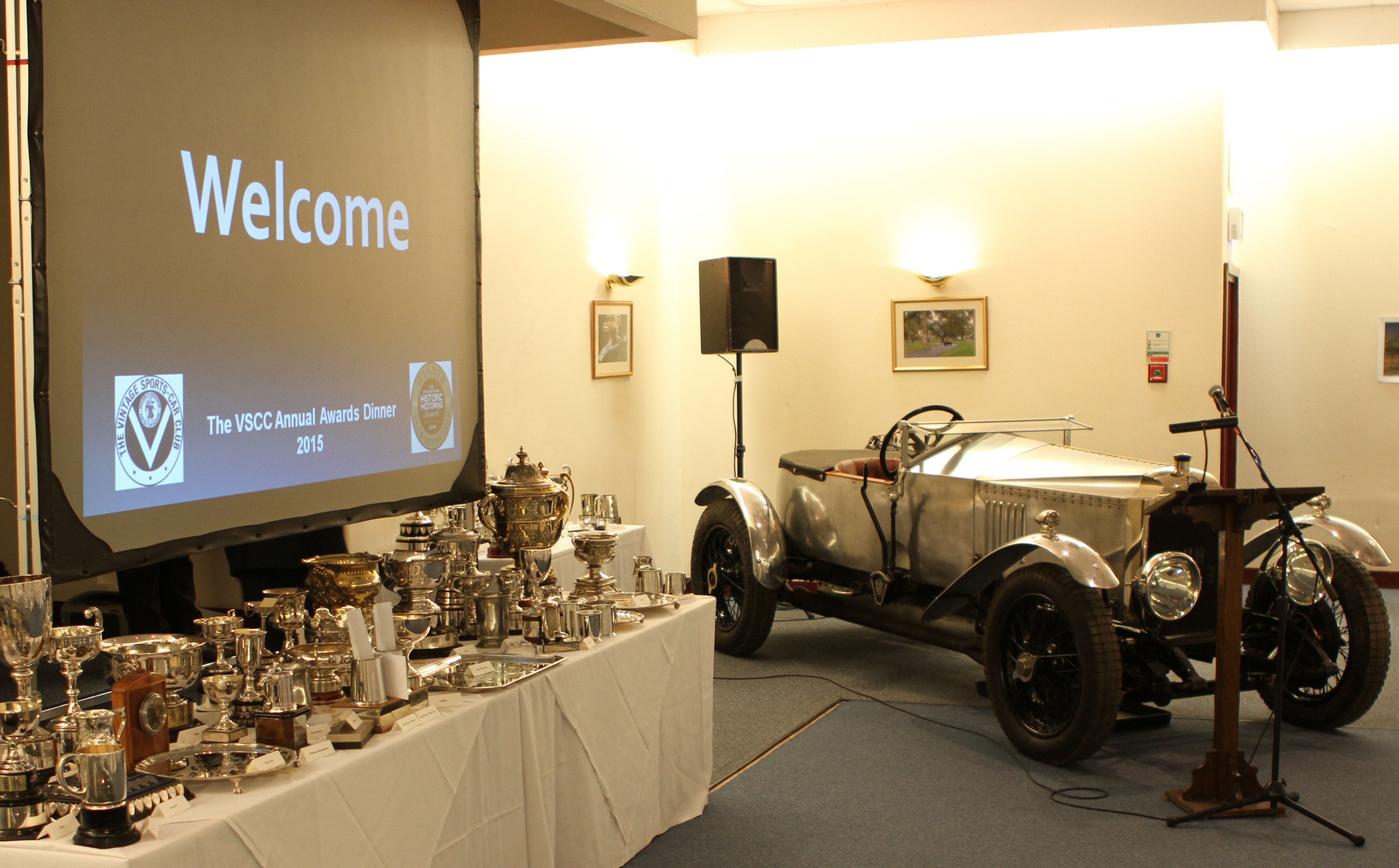 VSCC celebrate Trophy Winners and Marshals at Chateau Impney cover