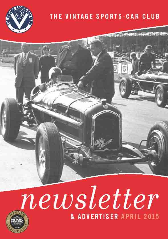 April 2015 Newsletter Now Available to Download cover