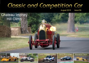 Classic and Competition Car – August 2015 cover
