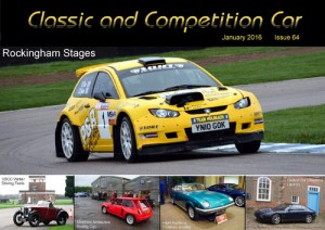 Classic and Competition Car – January 2016 cover