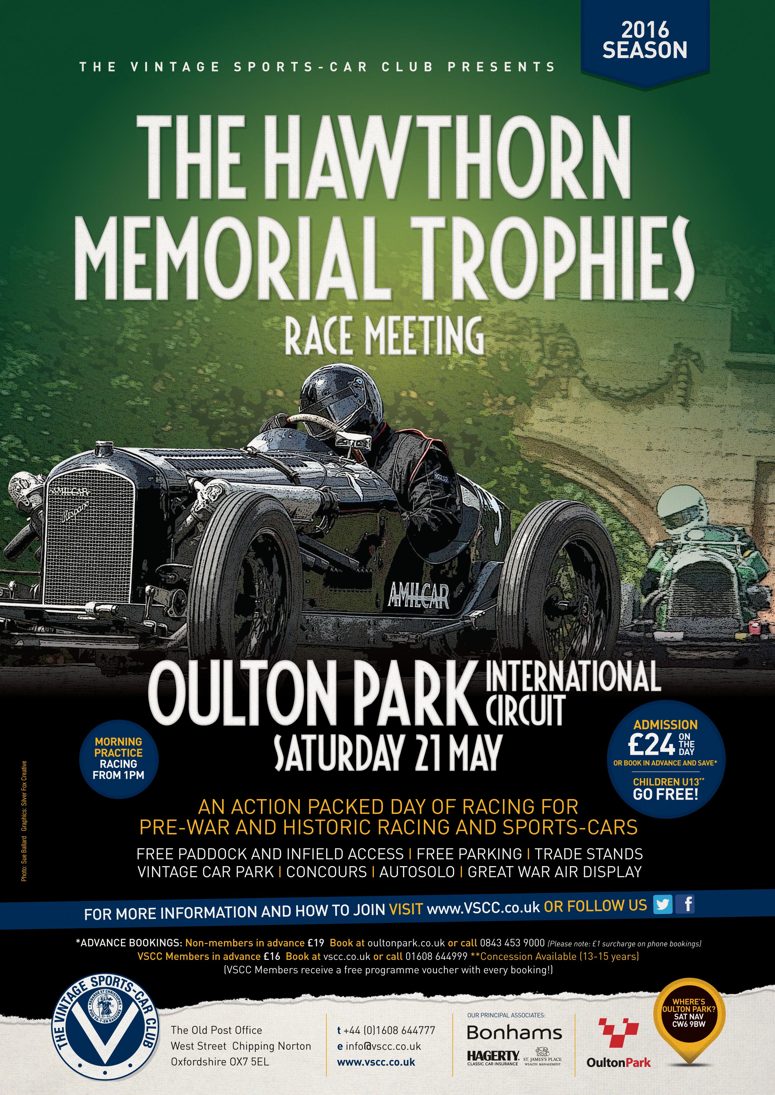 VSCC Oulton Park - Advance Tickets Close Today! cover