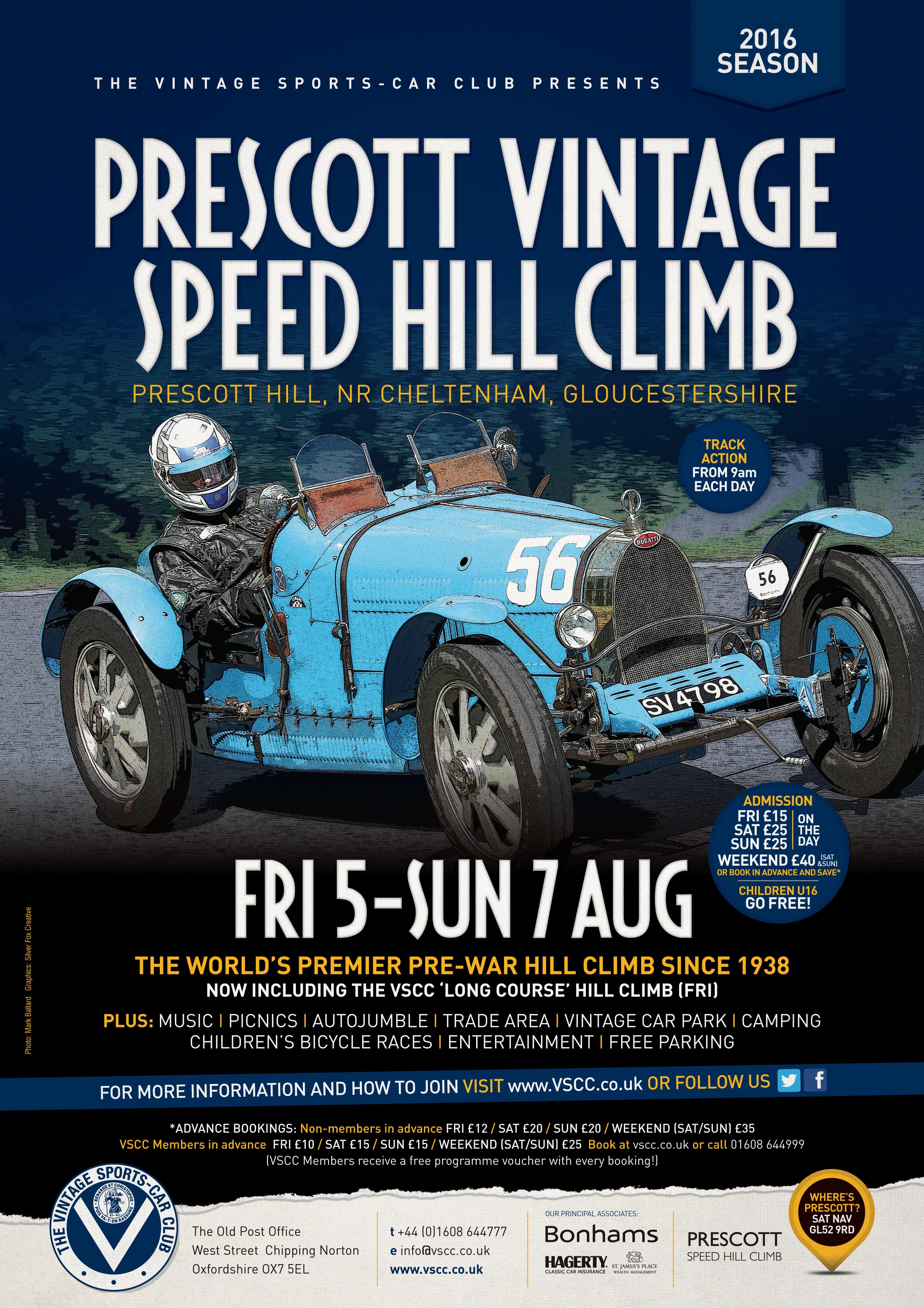 Advance Ticket Sales for VSCC Prescott are now Closed! cover