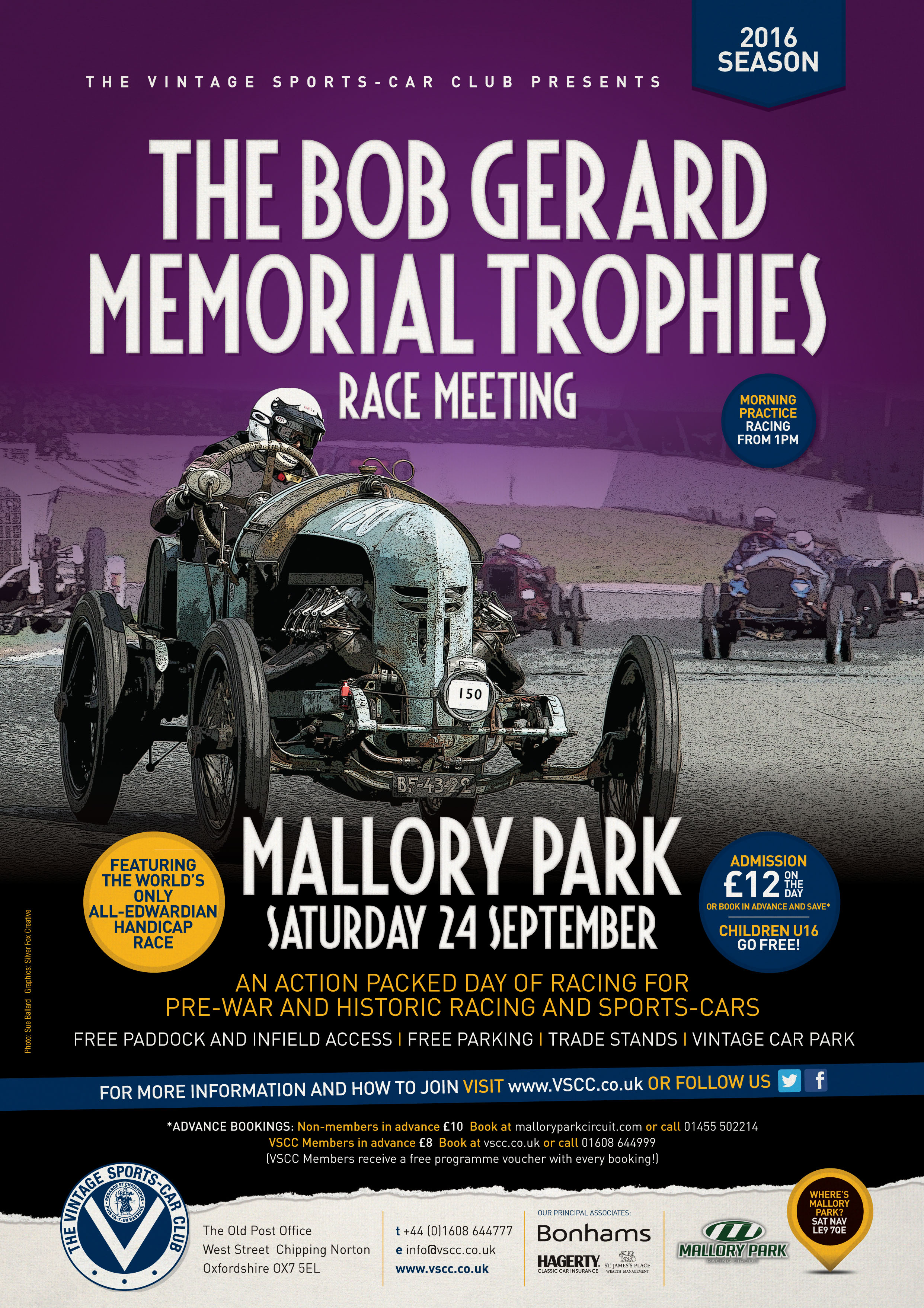 Advance Ticket Sales for VSCC Mallory Park Close Today cover