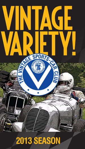 Vintage Sports-Car Club 2013 Public Event Dates Confirmed cover