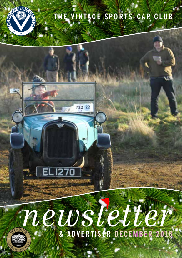 December 2016 Newsletter Now Available to Download cover