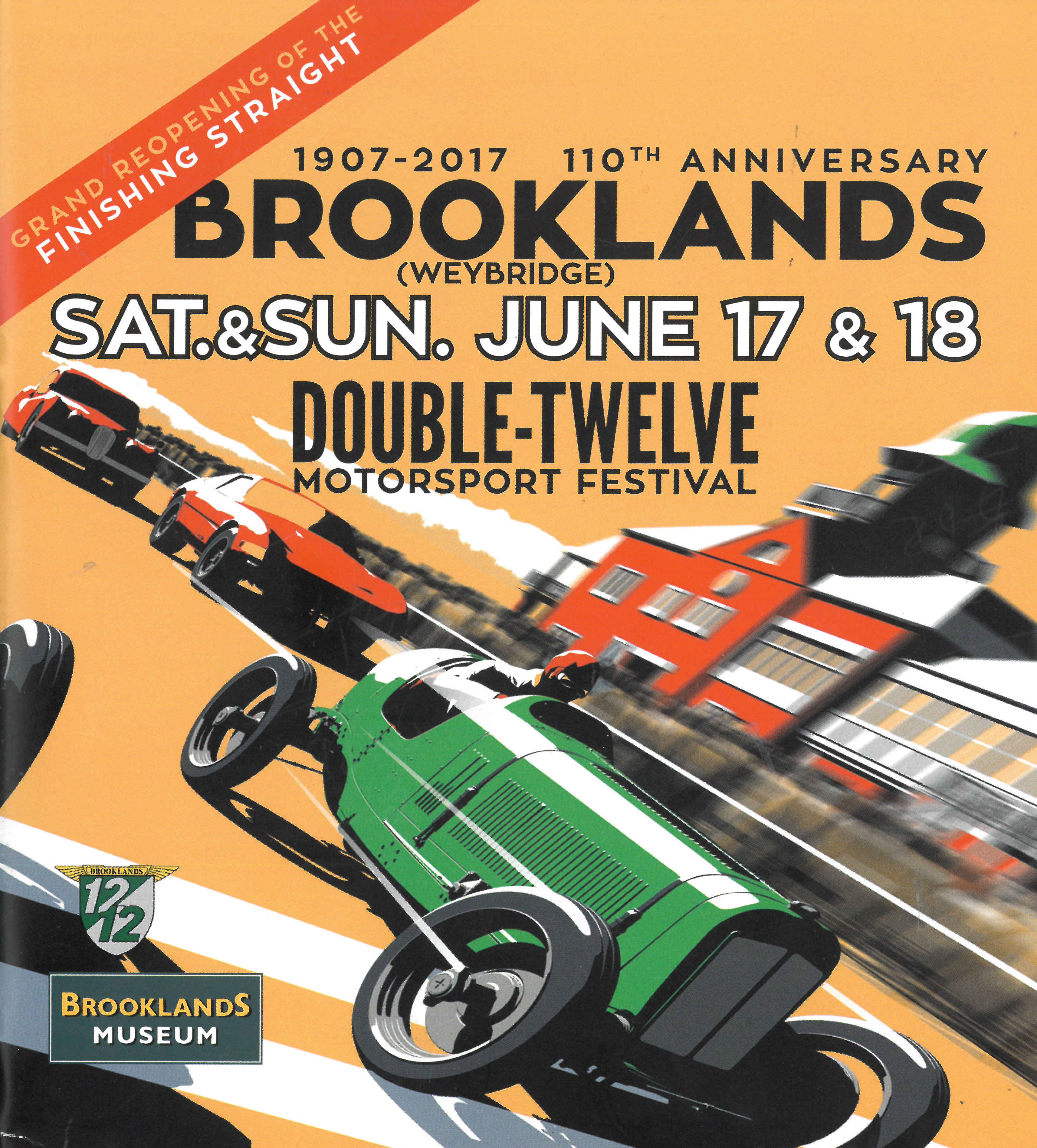 Brooklands returns to its former glory at the 2017 Double Twelve Motorsport Festival  cover