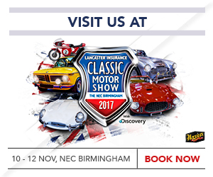 Book Your Tickets to Lancaster Insurance Classic Motor Show with Discovery cover