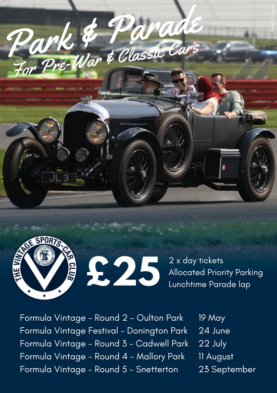 VSCC Launches Park & Parade Across Formula Vintage Series cover