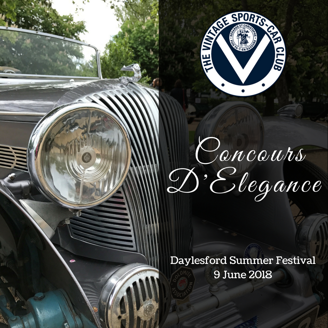 The VSCC Daylesford Summer Festival Concours D