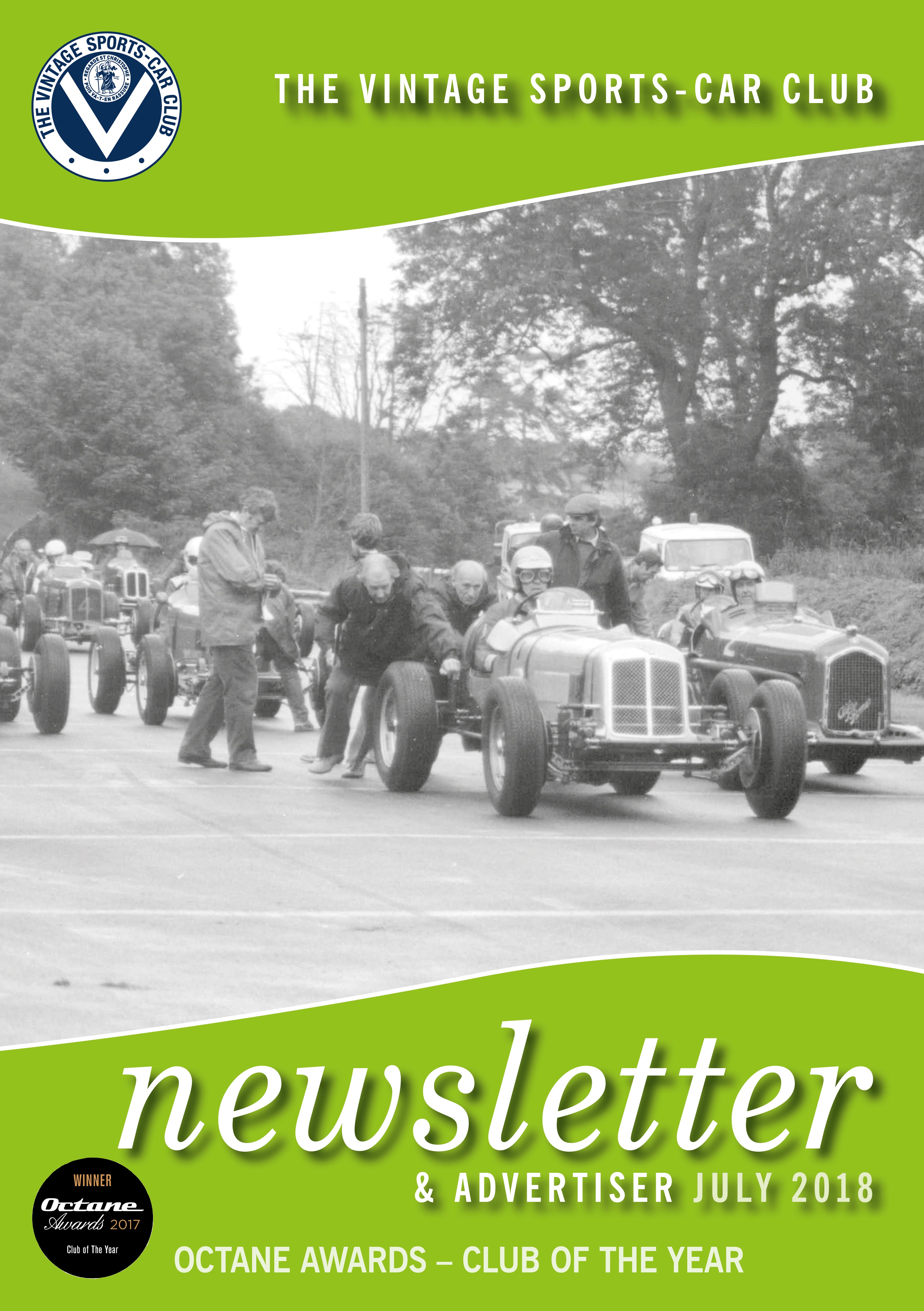 July 2018 Newsletter Now Available to Download cover