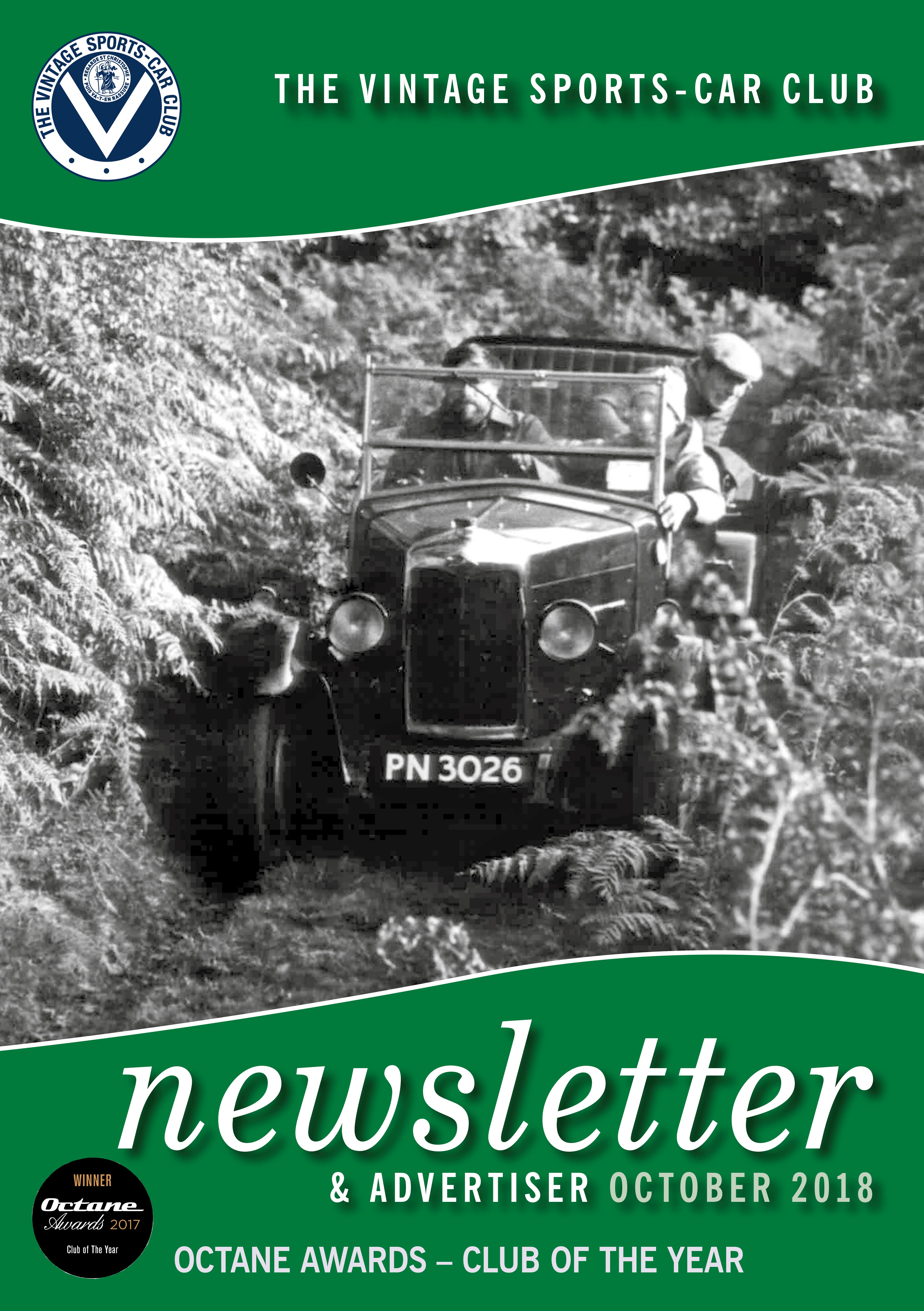 October 2018 Newsletter Now Available to Download cover