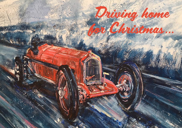 VSCC Christmas Cards cover