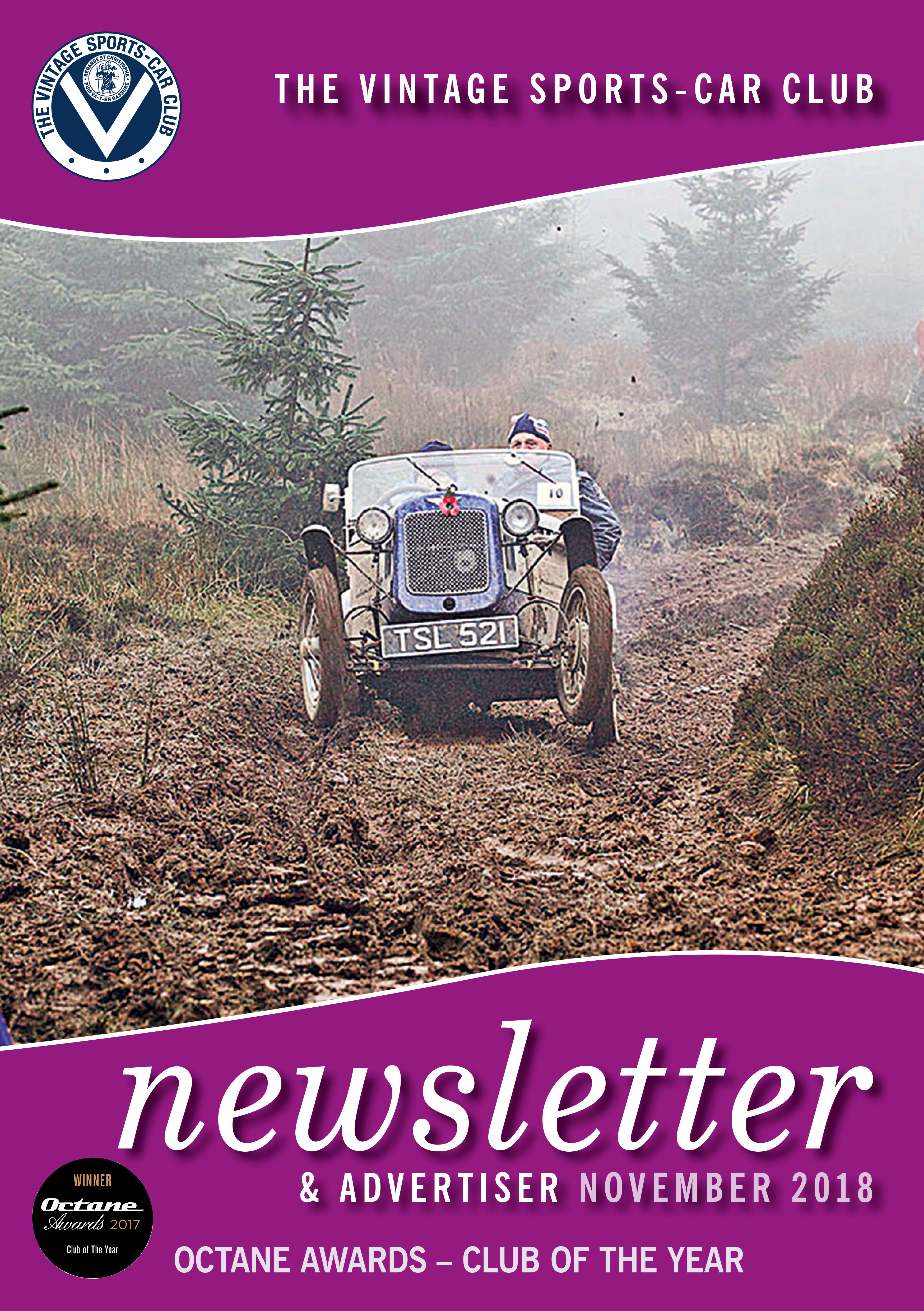 November 2018 Newsletter Now Available to Download cover