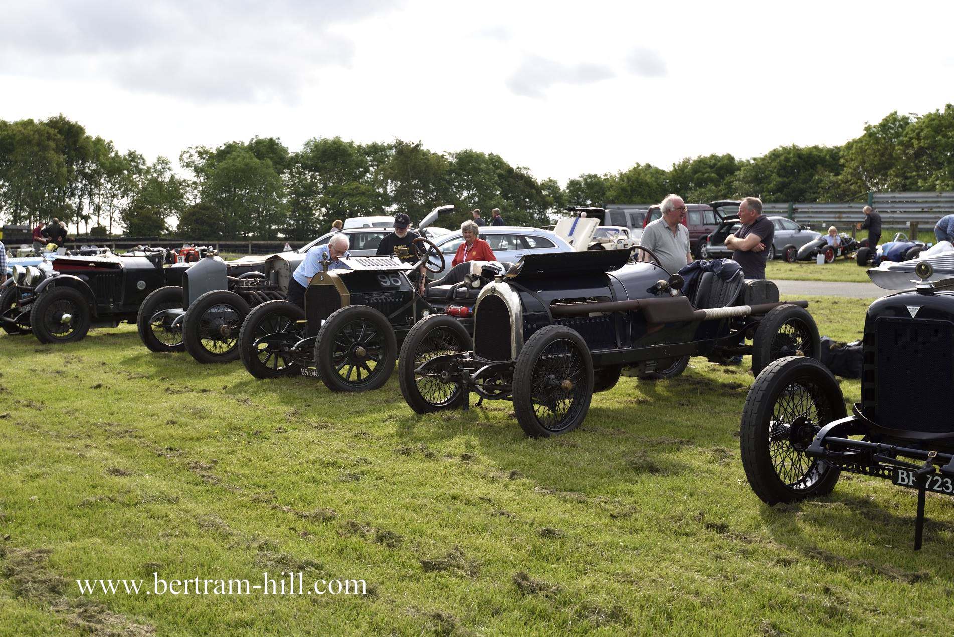 Showers at Harewood Hill - Round 3 of the VSCC Speed Championships cover