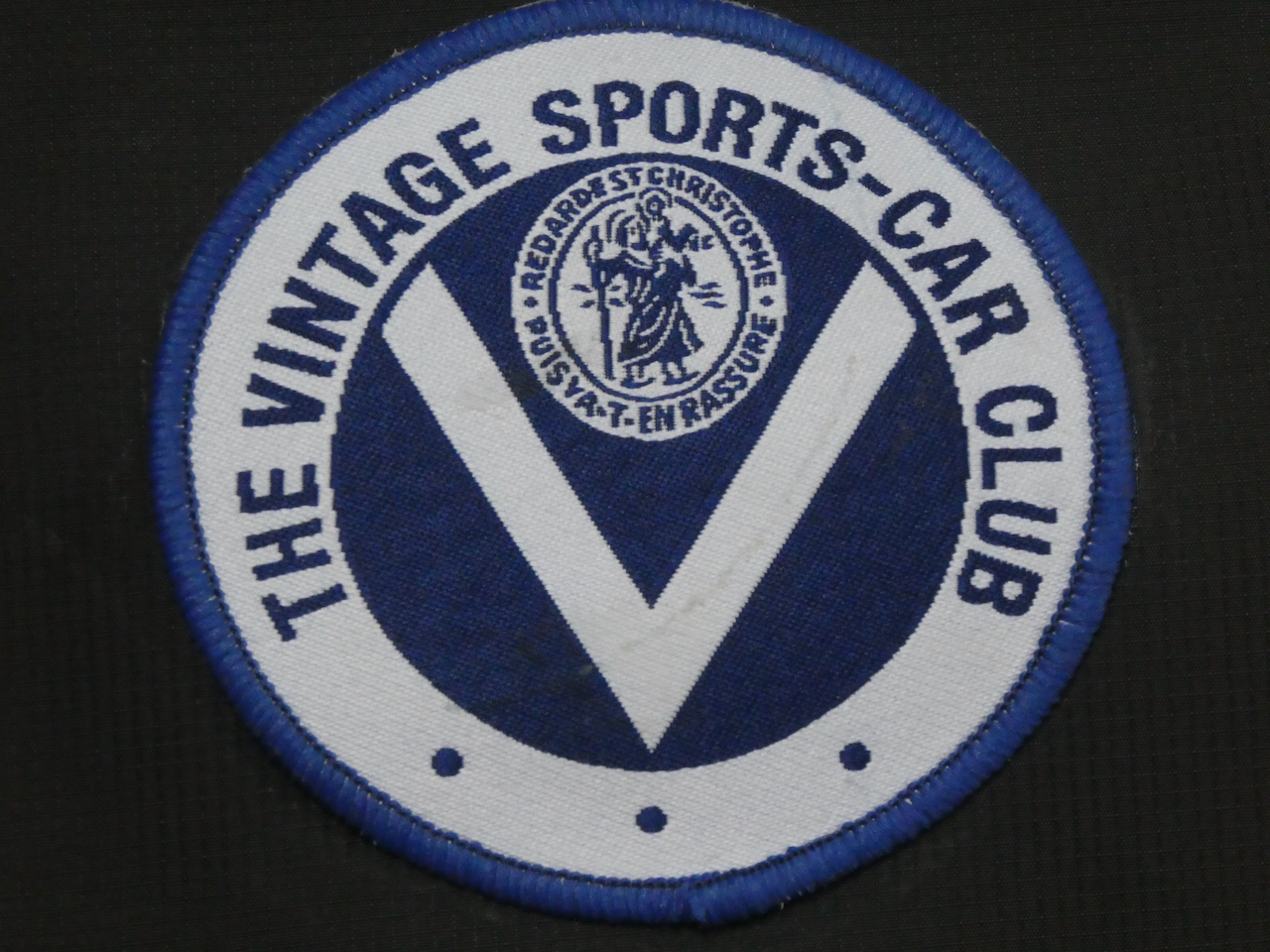 Sew on / Iron on VSCC Cloth Badge cover