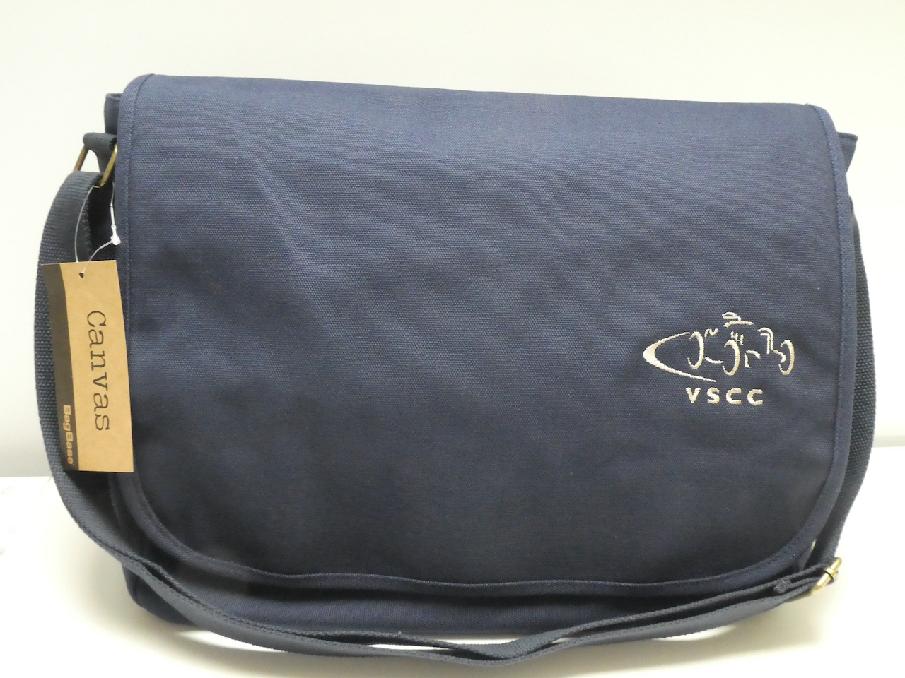 Canvas Messenger Bag - Stylised Logo cover