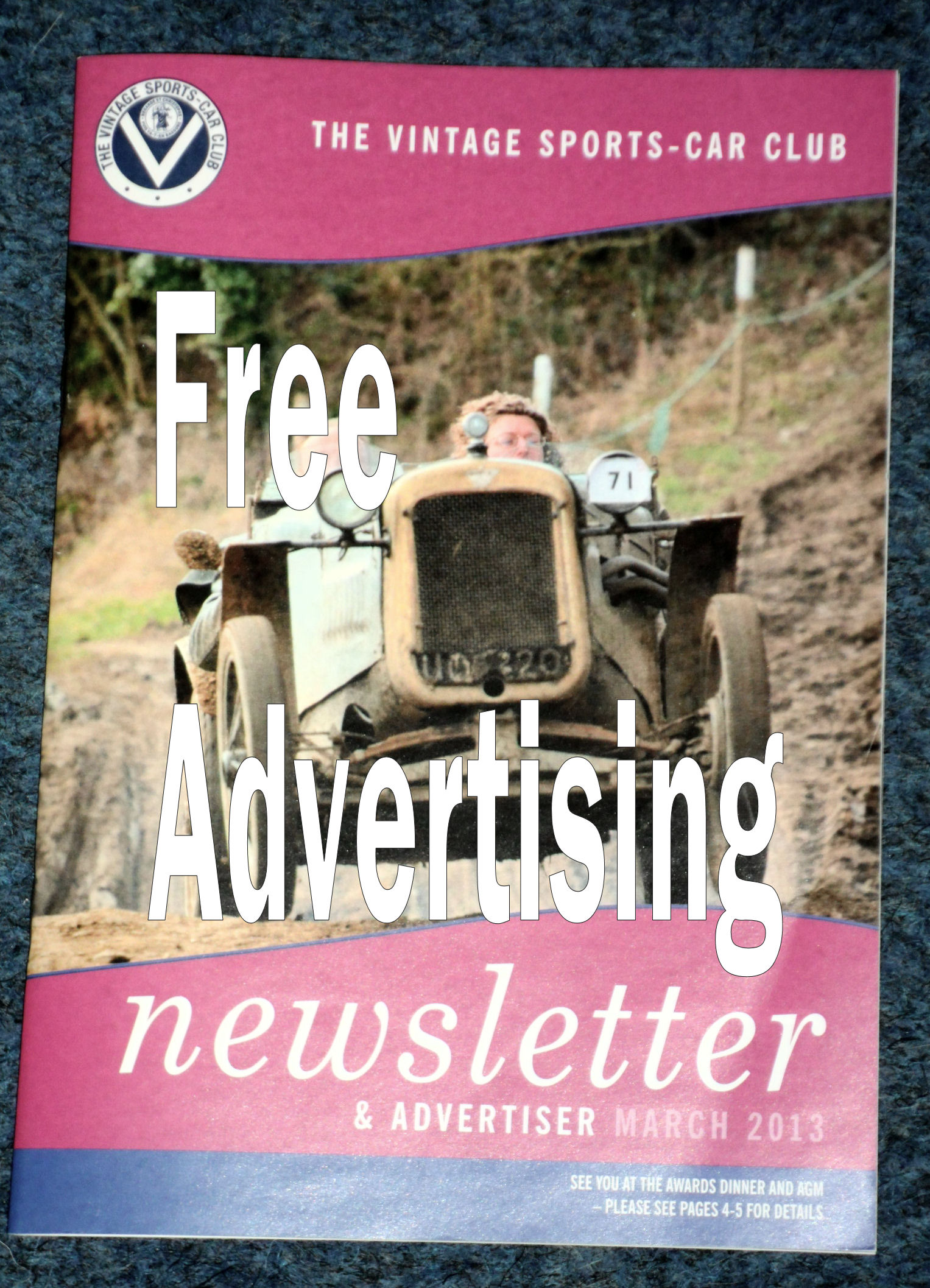 Free Adverts for VSCC Members cover