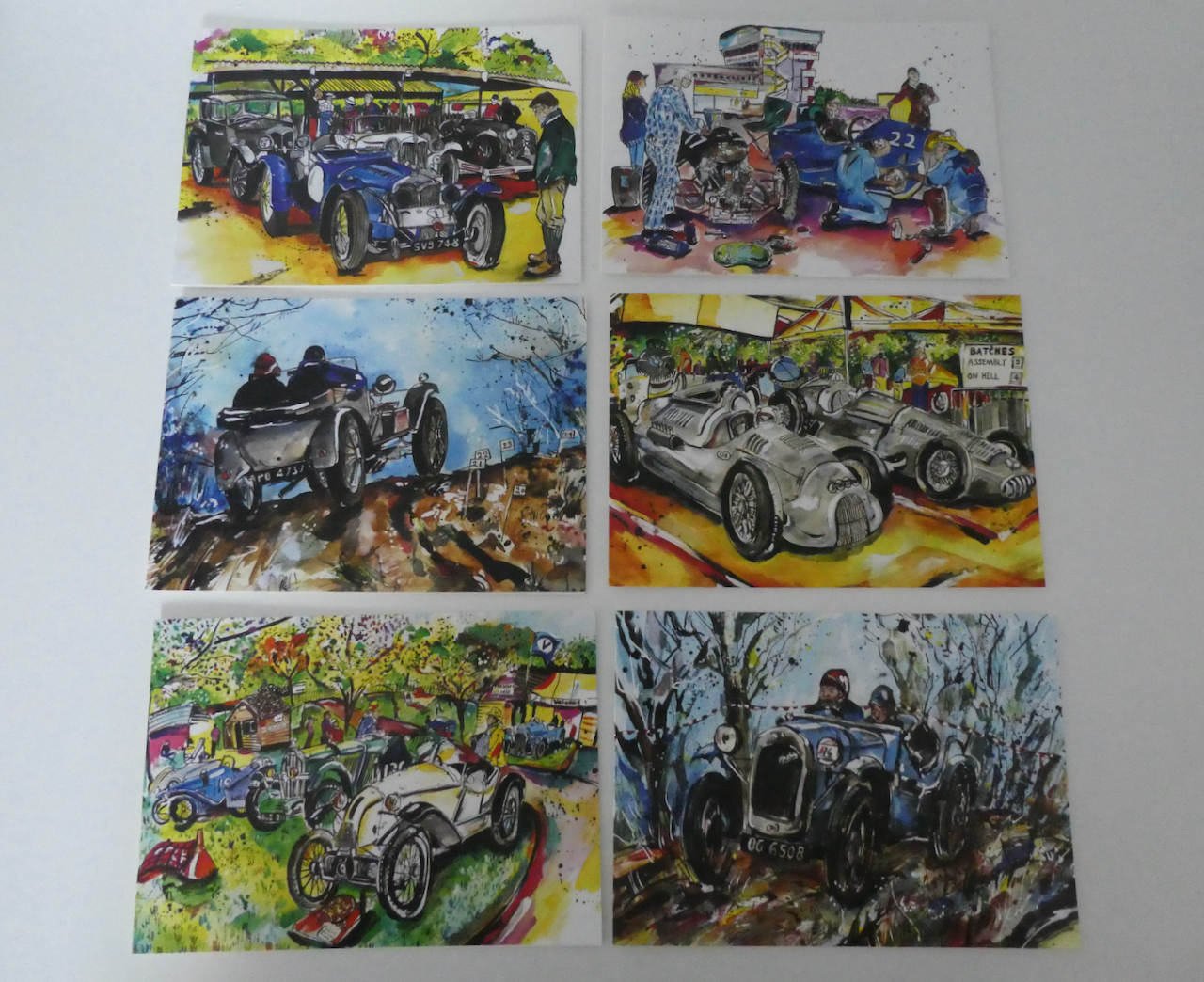 Greeting Cards - Pack of 6 Colour Designs cover