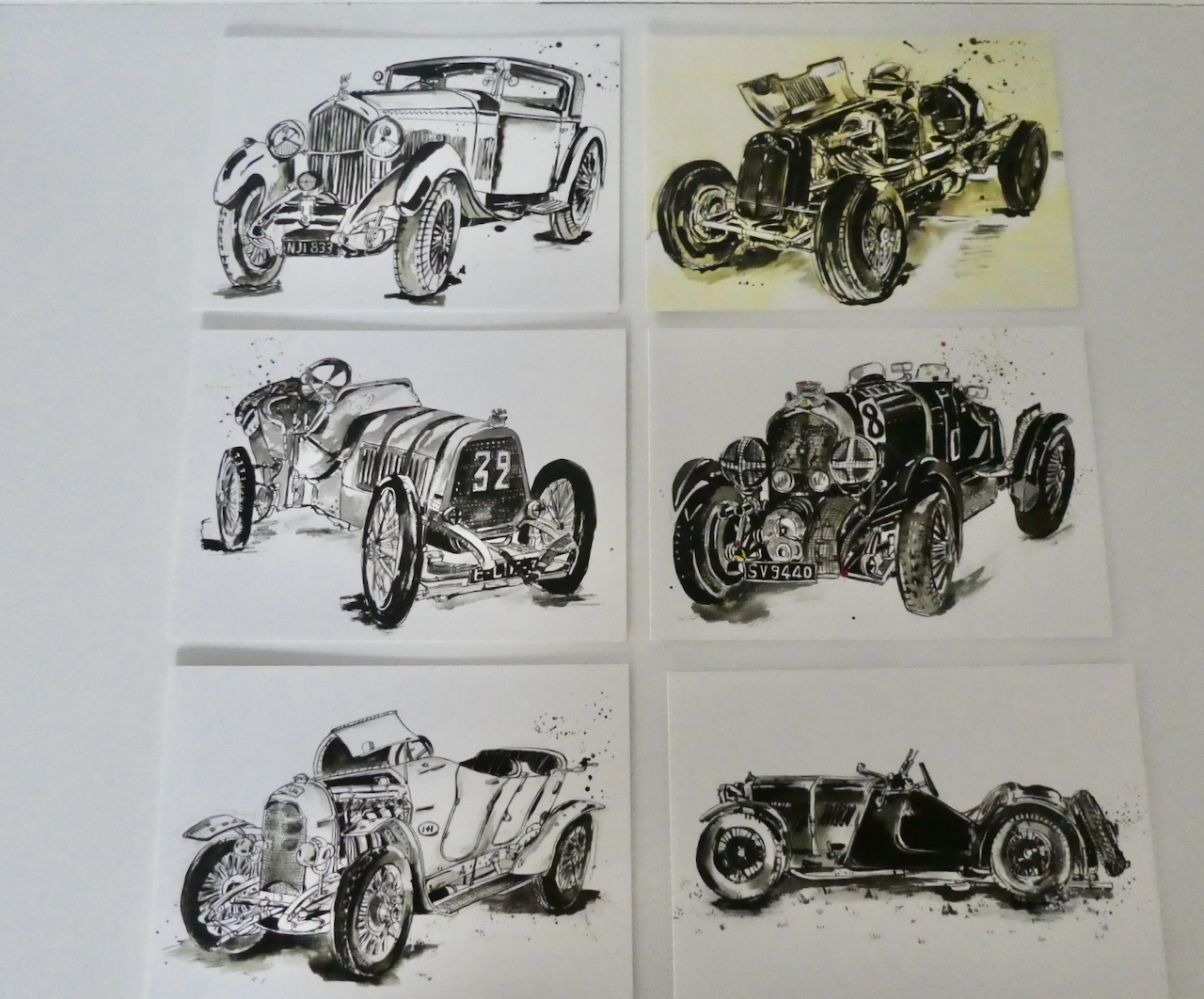 Greeting Cards - Pack of 6 Mono Designs cover
