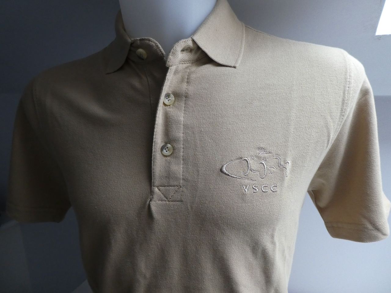 Polo Shirt - *Limited Edition* Camel with Stylised Logo cover