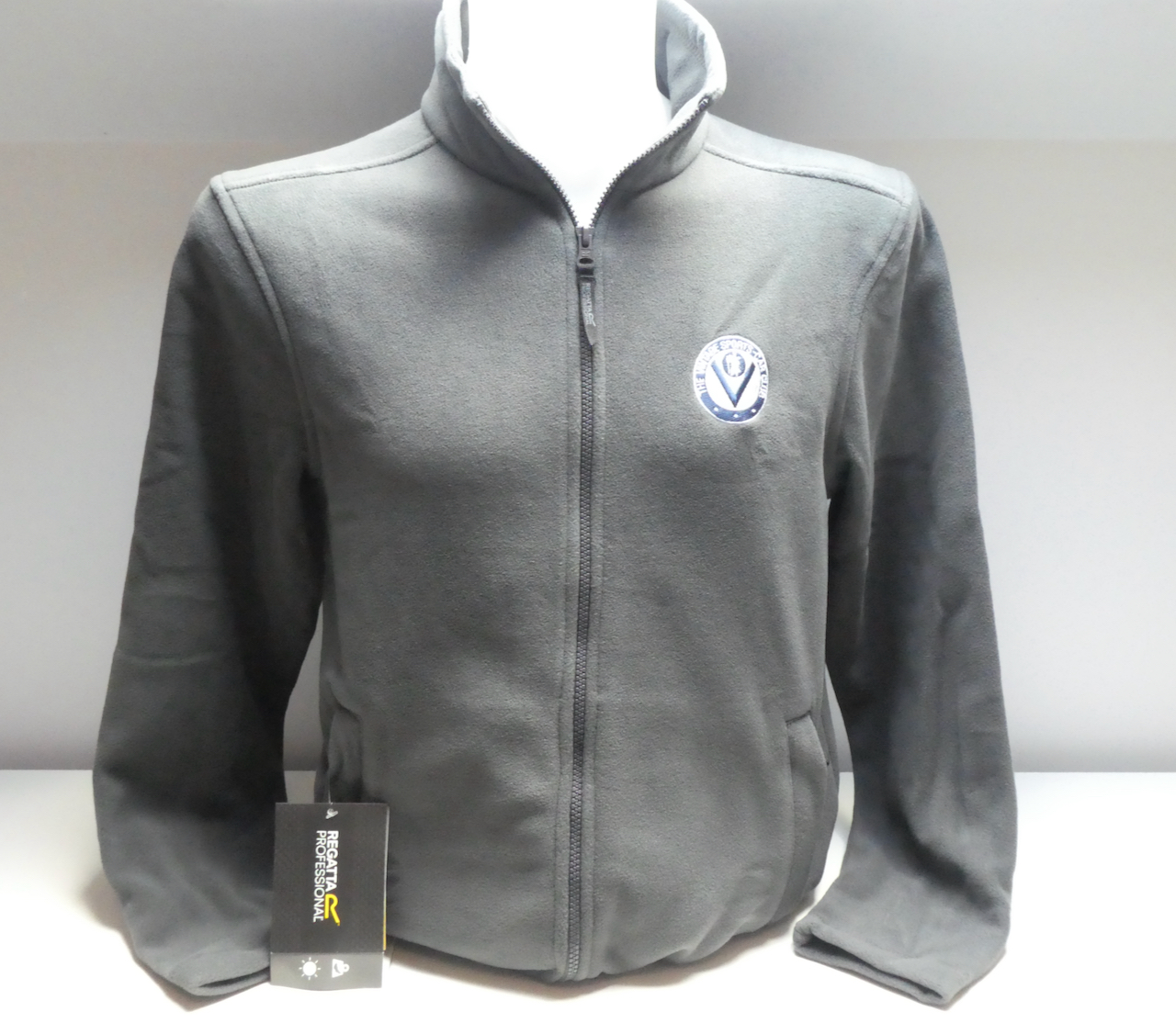 Grey Fleece Jacket cover