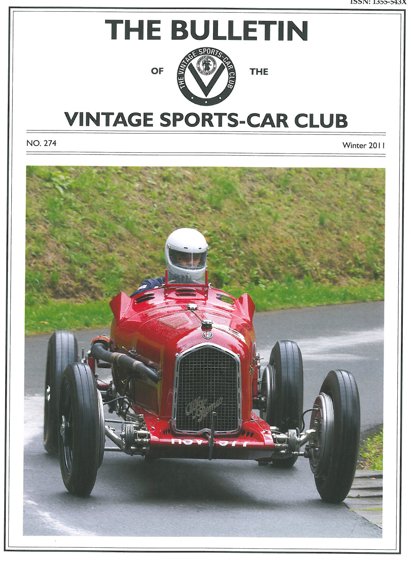 VSCC Bulletin cover