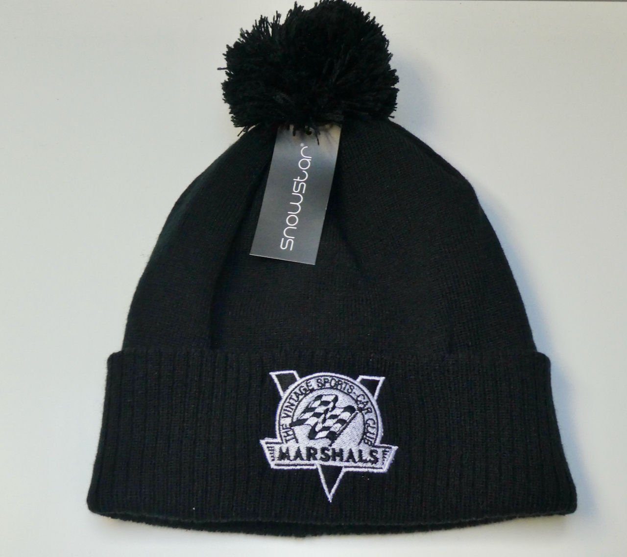Beanie Hat with Pom Pom - Marshals Logo cover
