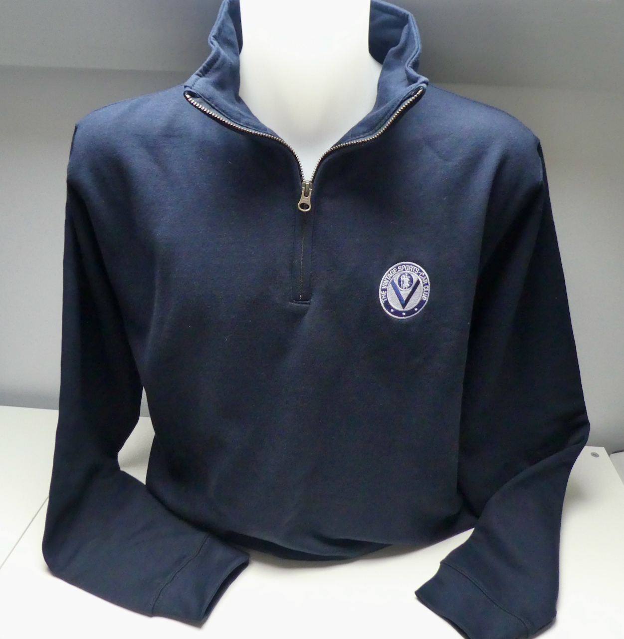 VSCC Zip Neck Sweatshirt cover