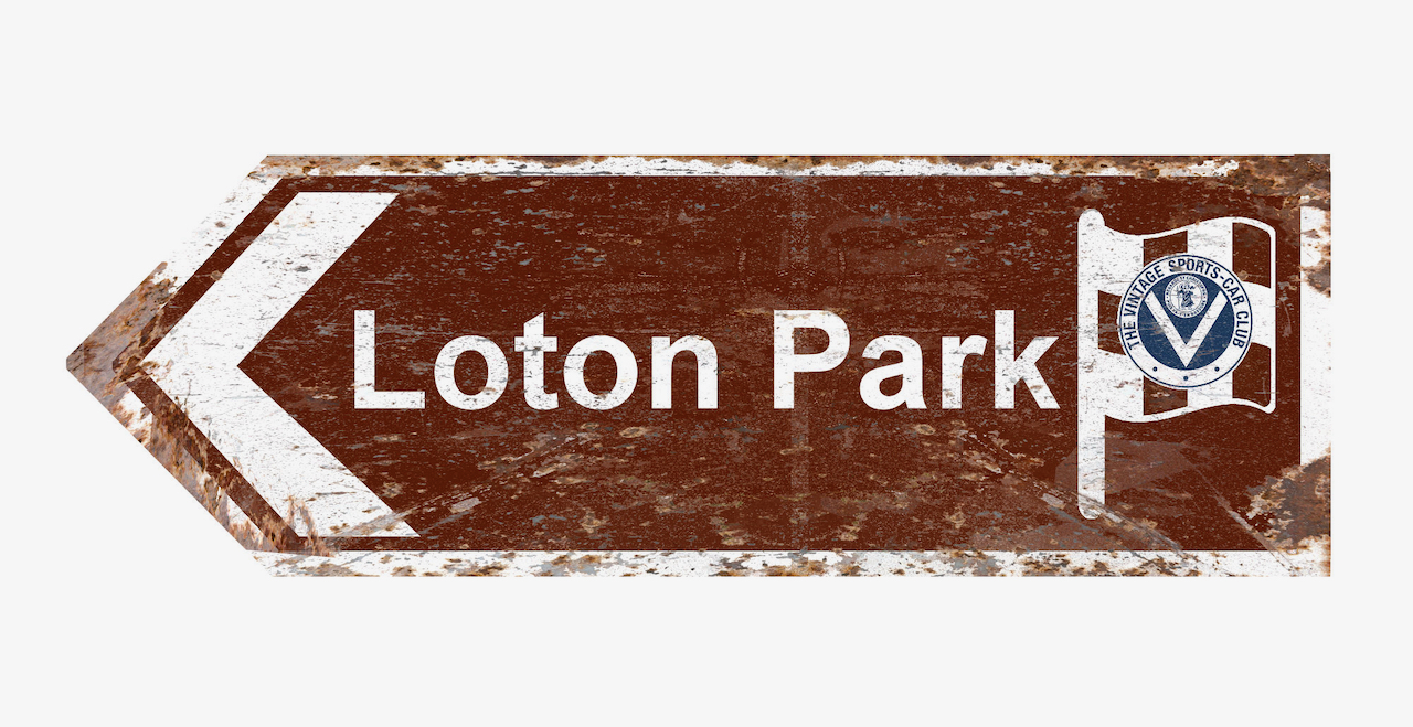 VSCC Event Road Sign Large Distressed cover