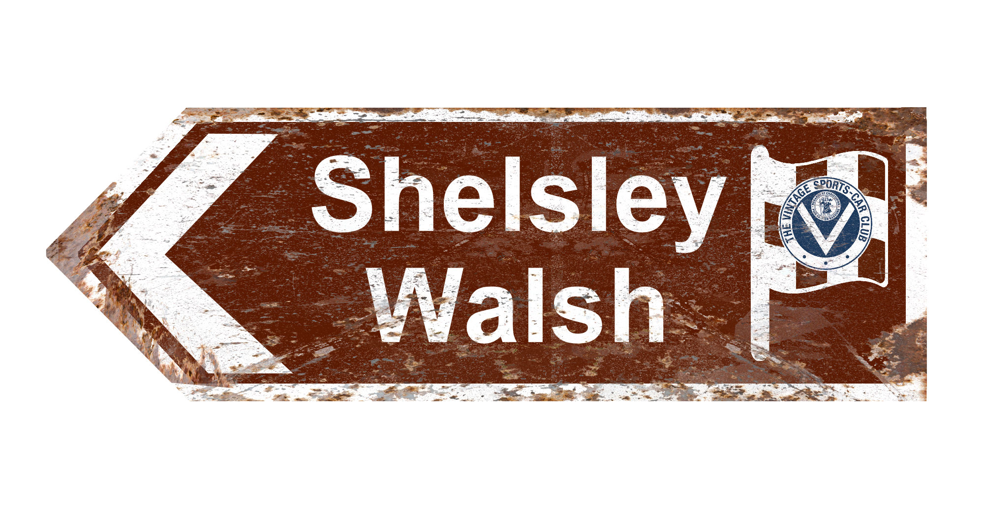 VSCC Event Road Sign Small Distressed cover
