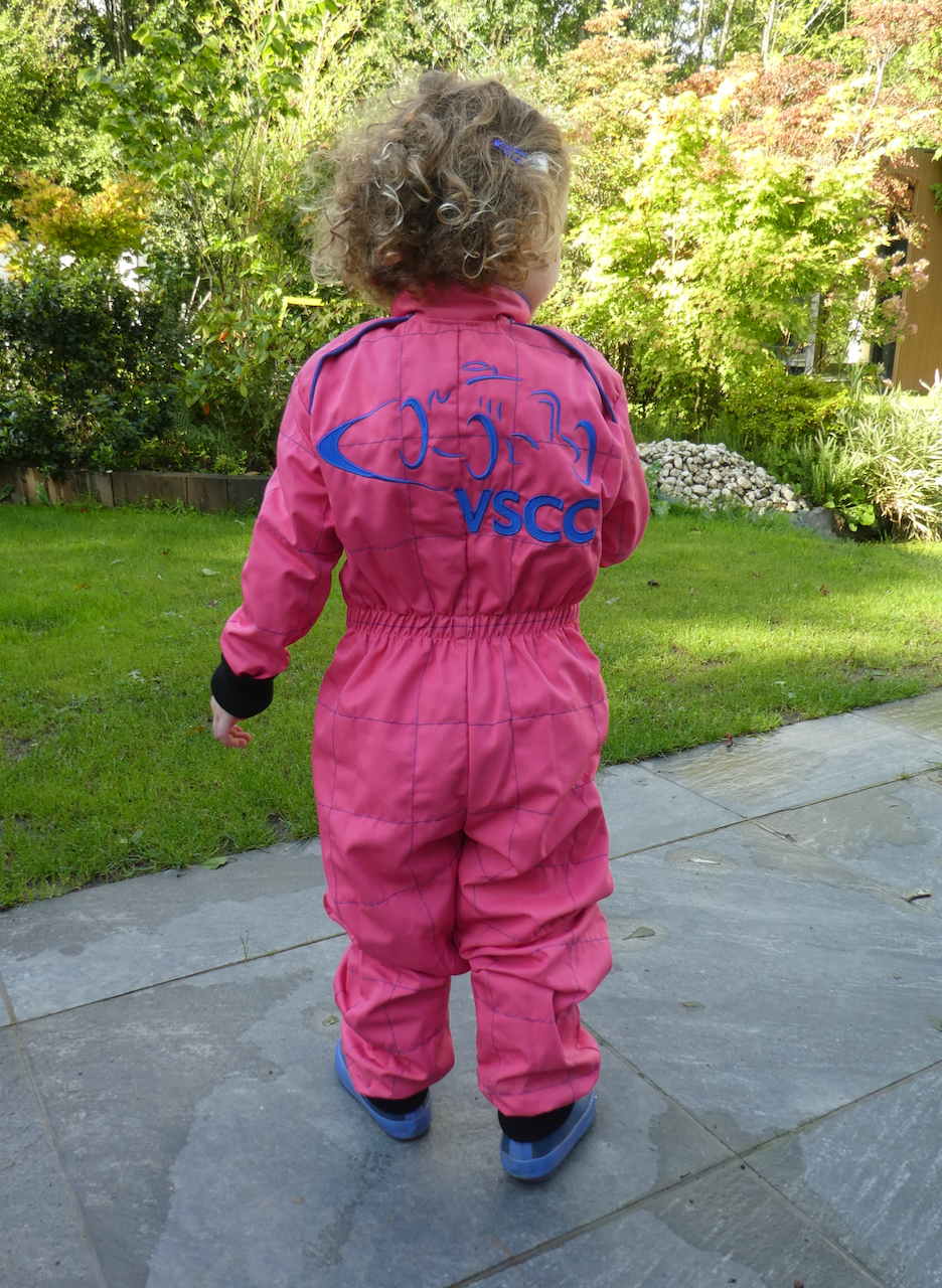 Childs Race Suit - Pink (Ages 1-7 years) cover