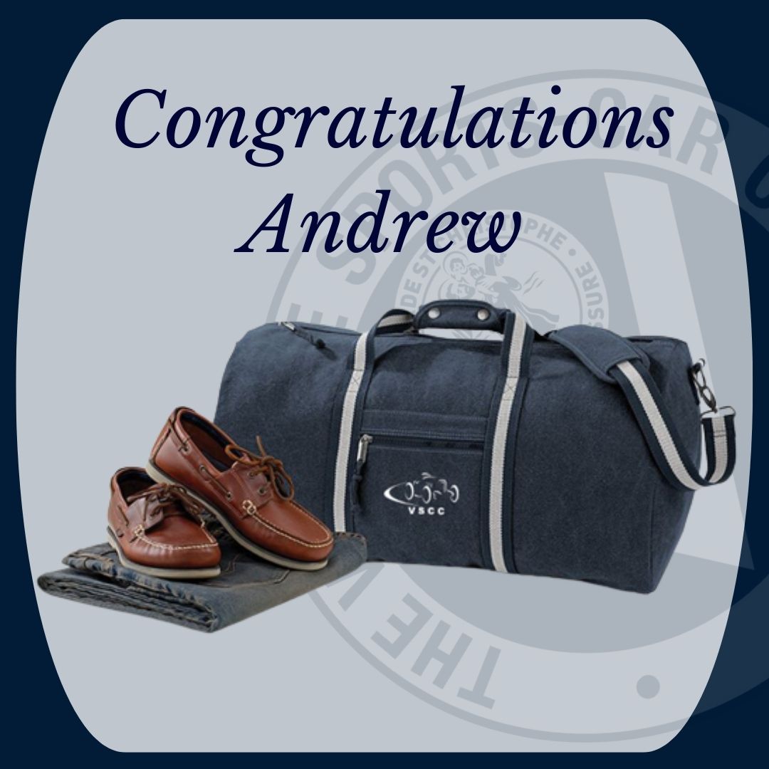 Congratulations Andrew Wright! 