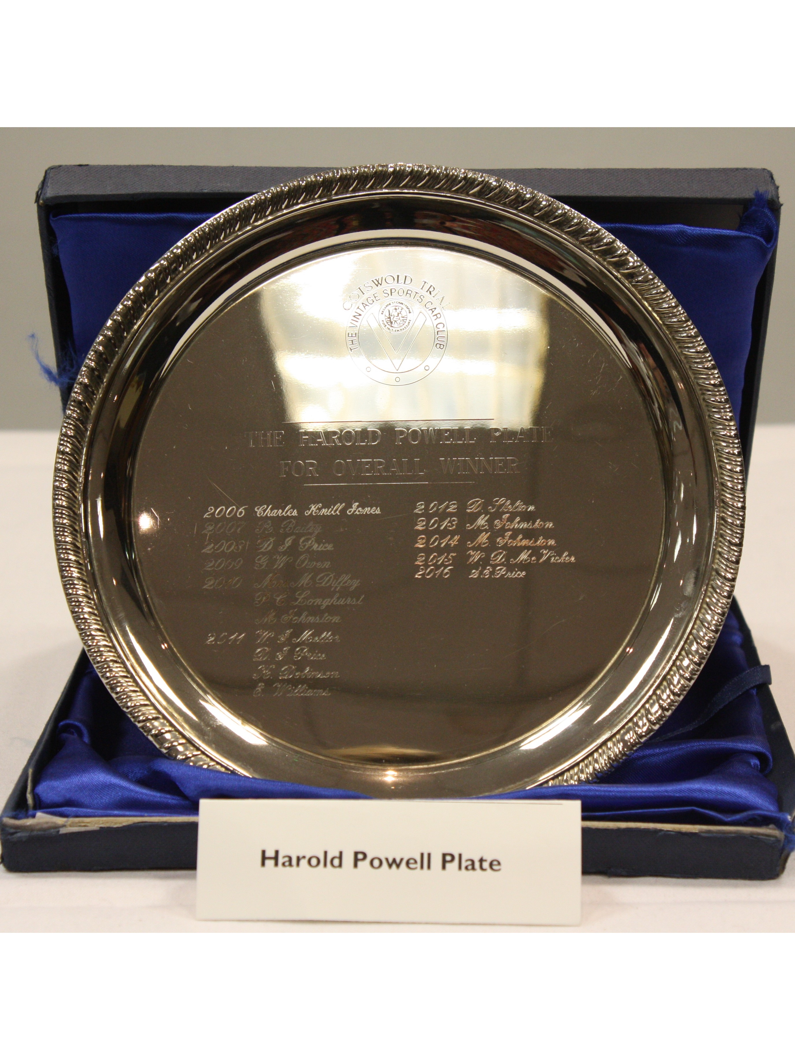 HAROLD POWELL CUP cover