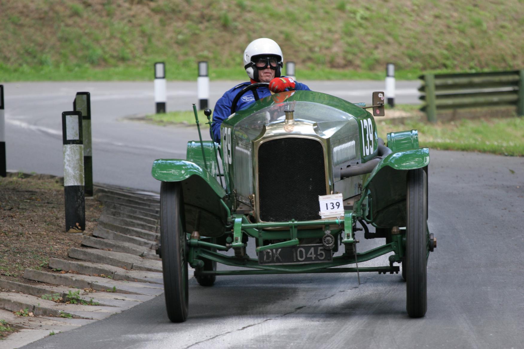 Birthday Vauxhall 30-98 up against 17 Edwardians at Prescott Speed Hill Climb  cover
