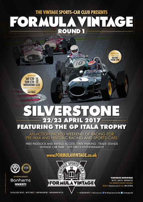 VSCC Formula Vintage_Silverstone 2017