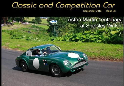 September Issue of Classic Competition Car is now live cover