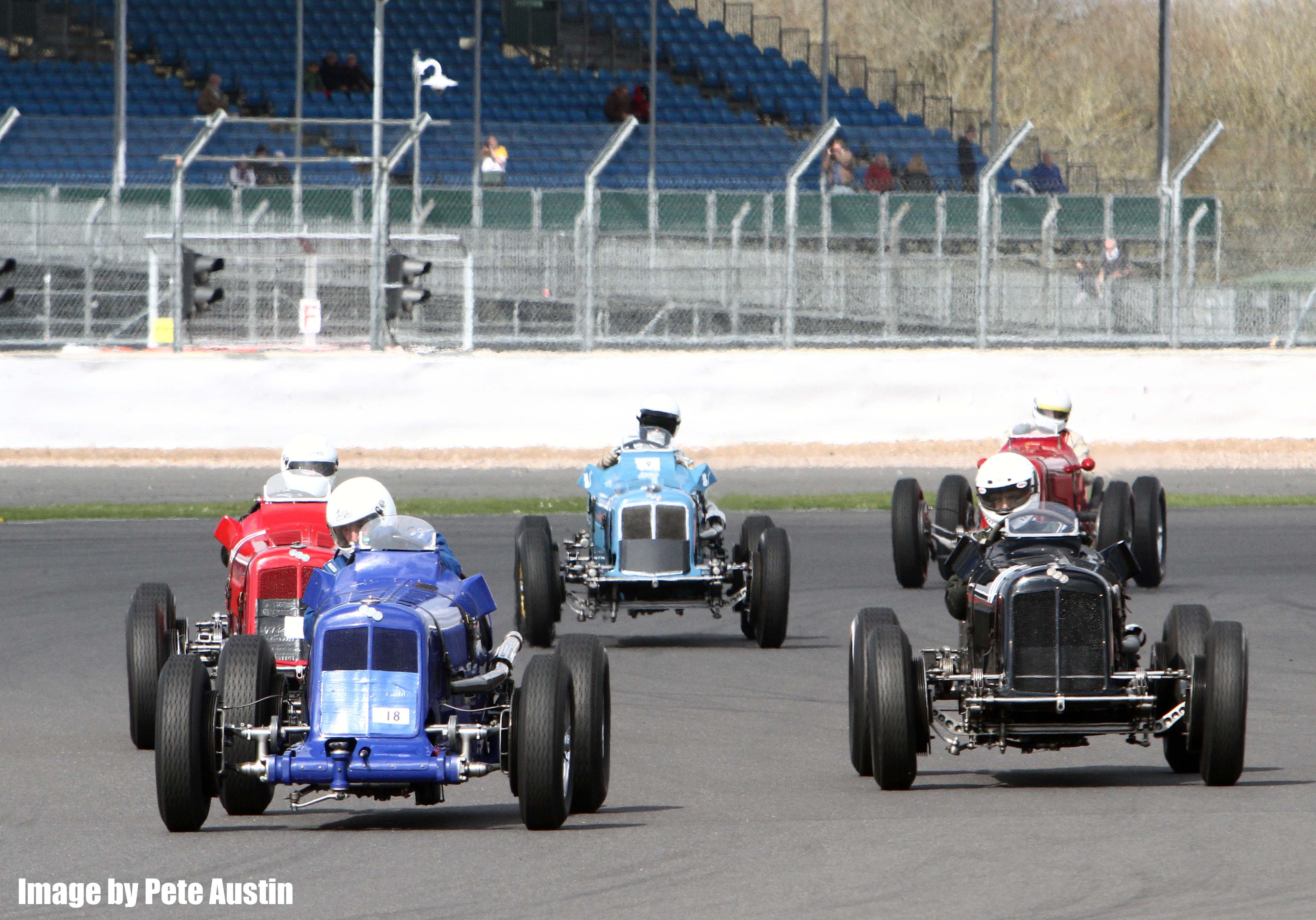The 2014 VSCC 80th Anniversary Race Season off to a flyer with the ‘Spring Start’ Race Meeting at Silverstone cover